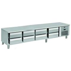 Empero EMP.240.60.01-S Undercounter Refrigerator, 8 Drawer - Empero