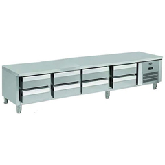 Empero EMP.240.60.02-S Undercounter Freezer, 8 Drawers - Empero