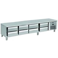 Empero EMP.240.70.02-S Undercounter Freezer, 8 Drawers - Empero