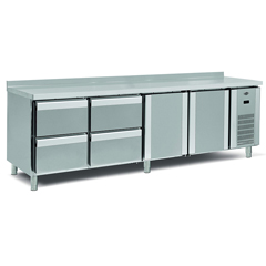 Empero EMP.255.70.01-4C Worktop Refrigerator, 4 Drawers, 2 Doors, 700 lt - Empero