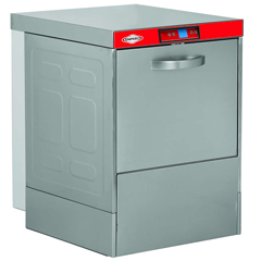 Empero EMP.500-SDF Full Set Altı Bulaşık Makinesi, Dijital Kontrollü, 50x50 cm Basketli, Parlatıcı, Deterjan, Drenaj Pompalı, 380 V - Empero