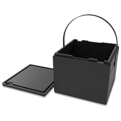 Empero Epp Carrybox, 40 cm 8 Pizza Capacity, 59 lt - 1