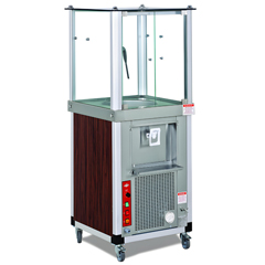 Empero Foamy Buttermilk Machine with Wooden Coating - Empero