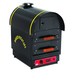 Empero Gas Baked Potato Oven with Two Drawers - Empero