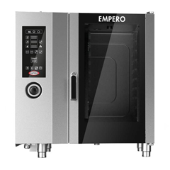 Empero Gas Combi Oven, 12 Tray Capacity, Gn 2/1, 117,8x106,4x119 cm - Empero