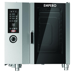 Empero Gas Combi Oven, 6 Tray Capacity, Gn 1/1 - Empero