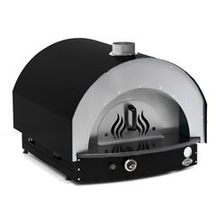 Empero Gas Stone Base Pizza Oven, 60x60 cm Baking Stone, Black - 3