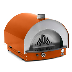 Empero Gas Stone Base Pizza Oven, 60x60 cm Baking Stone, Orange - 2