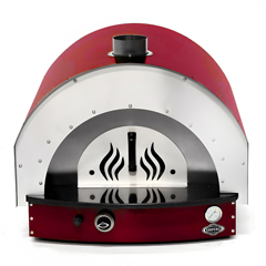 Empero Gas Stone Base Pizza Oven, 60x60 cm Baking Stone, Red - 3