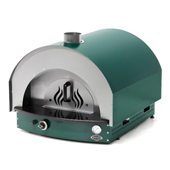 Empero Gas Stone Base Pizza Oven, 60x60 cm Baking Stone, Green - 1