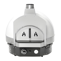 Empero Gazlı Taş Tabanlı Pizza Fırını, 70 cm Pişirme Taşı, Beyaz - Empero