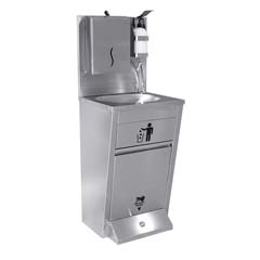 Empero Hand Wash Sink, Foot Pedal Operated - Empero