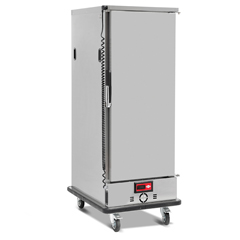 Empero Hot Buffet Cart, 11 Gn 2/1 Tray Capacity, 71.6x88.8x183.5 cm - Empero