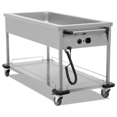 Empero Hot Mobile Bain-Marie, 3 x Gn1/1 - Empero