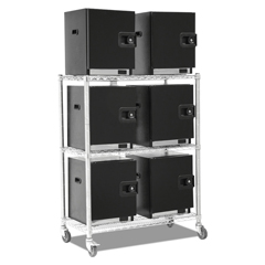 Empero Hotel Floor Service Cart, Heated - 1