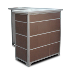 Empero Marble Oven Front Counter, 140x100x100 cm - Empero