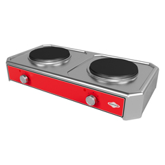 Empero Mini Setüstü Elektrikli Ocak, 2 Yuvarlak Pleytli, 79x42,5x14 cm, 4 kw - Empero