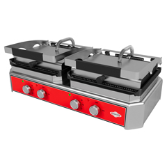 Empero Mini Countertop Panini Grill, Double, 79x44x26 cm - Empero 