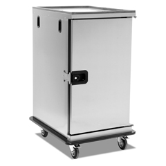 Empero Neutral Buffet Cart, 8 Gn 2/1 Tray Capacity, 71.6x88.8x127.5 cm - Empero