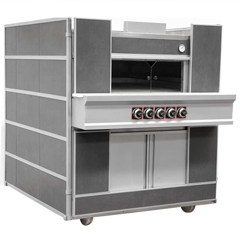 Empero Pide Lahmacun Oven LPG NG Safety Valve 120x140 cm Inner Size - 1