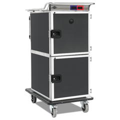 Empero Plus Hot and Cold Buffet Cart, 12 Gn 1/1 Tray Capacity, 53.6x92x148 cm - Empero