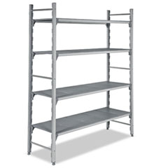 Empero Polipropilen Düz Tablalı 4 Katlı İstif Rafı, 527,5x60x180 cm - Empero