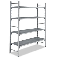 Empero Polipropilen Düz Tablalı 4 Katlı İstif Rafı, 617,5x40x180 cm - Empero