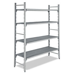 Empero Polypropylene Perforated Shelving Unit with 4 Layers 434x40x180 cm - Empero