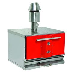 Empero Professional Charcoal Oven Red Large - Empero