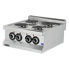 Empero Snack Seri Set Üstü Elektrikli Ocak, 4 Pleytli, 60x63,5x28,5 cm - Empero