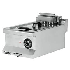 Empero Snack Series Counter Top Electric Fryer, Single, 10 lt, 40x63.5x28.5 cm - Empero