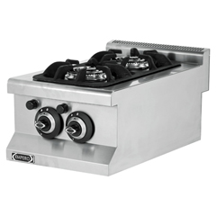 Empero Snack Series Counter Top Gas Stove, 2 Burners, 40x63.5x28.5 cm - Empero