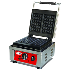 Empero Teki Kare Waffle Makinesi, 2 Adet 10x17 cm Kapasiteli - Empero