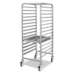 Empero Tray Trolley, Knockdown, for 50x70 cm Tray, 56x73x170 cm - Empero