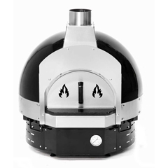 Empero Wood Fired Stone Base Pizza Oven, 70 cm Baking Stone, Black - Empero