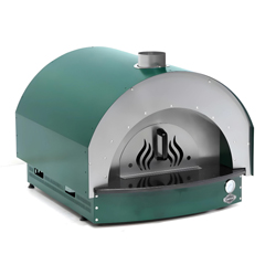 Empero Wood Fired Lava Stone Pizza Oven, 60x60 cm, Green - 2