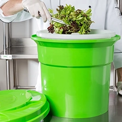 Endüstriyel Salata ve Sebze Kurutucu, Yeşil, 12 Litre - 4