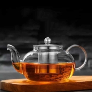Epinox CD-800M Steel Filtered Glass Teapot, 800 ml - 3