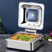 Epinox Chafing Dish, Hydraulic Lid, 6 l, 2/3, CDH-6G - 2