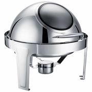 Epinox Chafing Dish, Roll Top Cam Kapaklı, Round, 6 l, Cdc 6c - Epinox