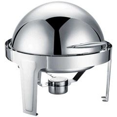 Epinox Chafing Dish Roll Top Round, 6 L, Cdc 6 - Epinox