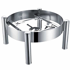 Epinox CLY-6Y Chafing Dish, Lüks 2/3 Yuvarlak Ayaklı Stand - Epinox