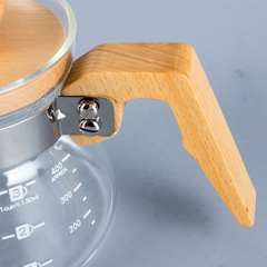 Epinox Coffee Carafe, Wooden Handle, 400 ml, VCWN 40 - 4