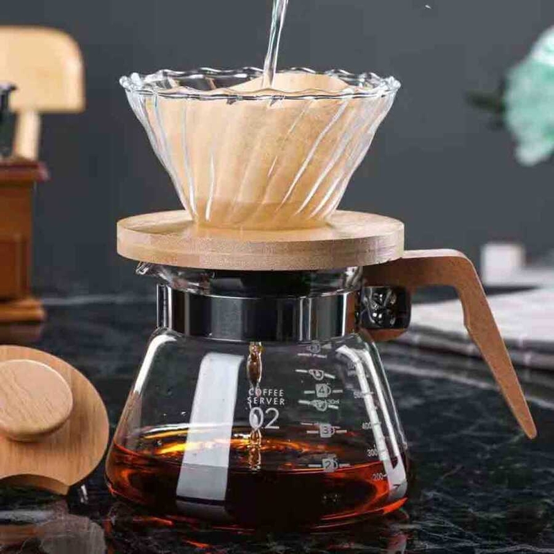Epinox Kahve Sürahisi Ahşap Sap, 600 ml, Vcwn 60