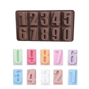 Epinox Numbers Chocolate Mold, Silicone, Rkm 10 - 3