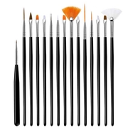 Epinox Pastry Pasta Brush Set 15 Pieces, Pfs 15 - 1