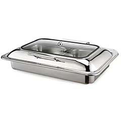 Epinox Rectangular Chafing Dish, Hydraulic Lid, 9 l, Cdh 9g - Epinox