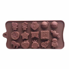 Epinox SCK-54 Chocolate Mold, Silicone, Mixed Objects - Epinox Pastry
