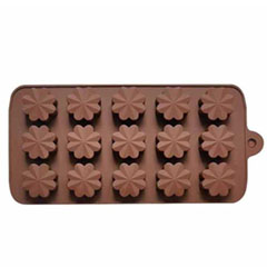 Epinox SCK-65 Silicone Chocolate Mold, 8-piece Flower - Epinox Pastry