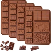 Epinox SCK-87 Silicone Chocolate Mold, Mixed Tablet - 2